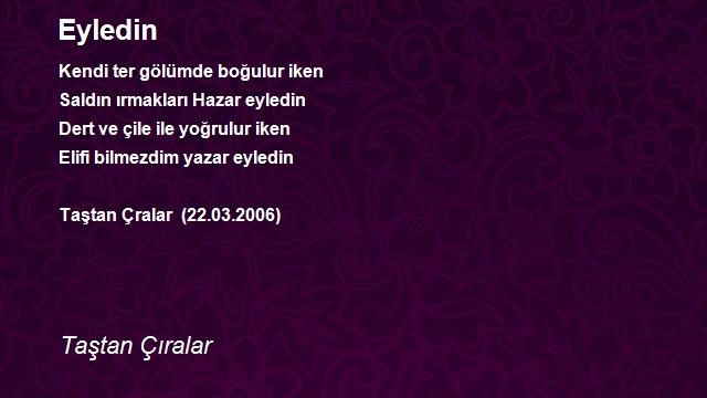 Taştan Çıralar
