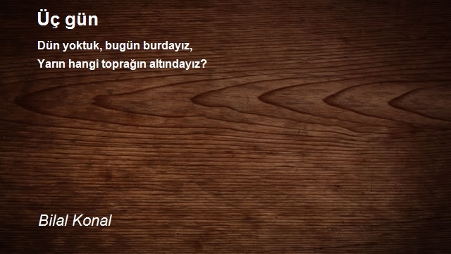 Bilal Konal