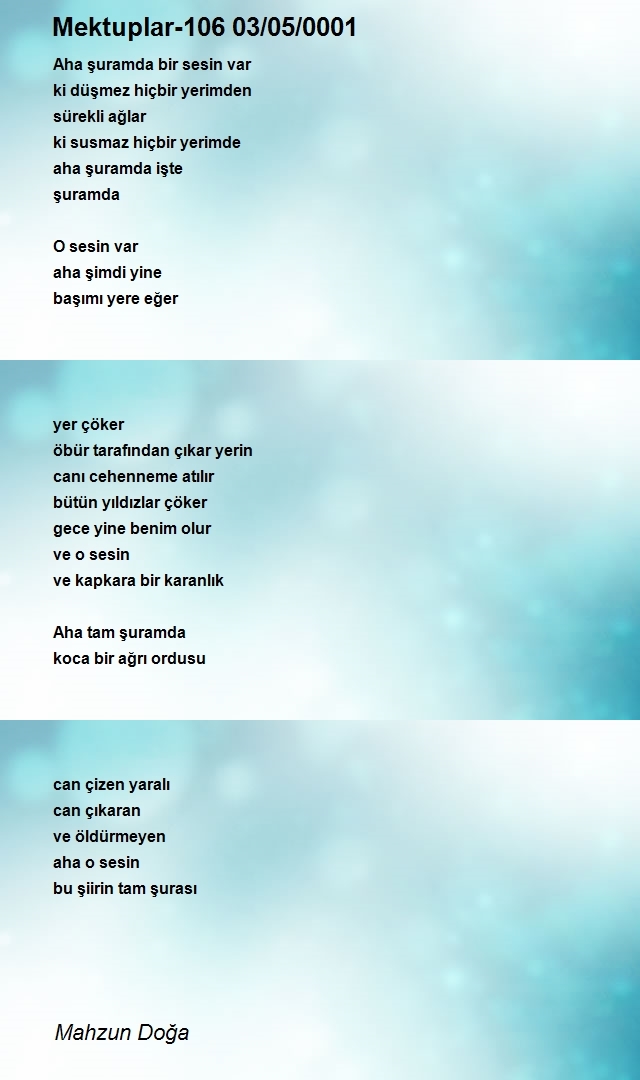 Mahzun Doğa