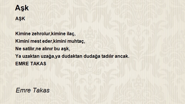 Emre Takas