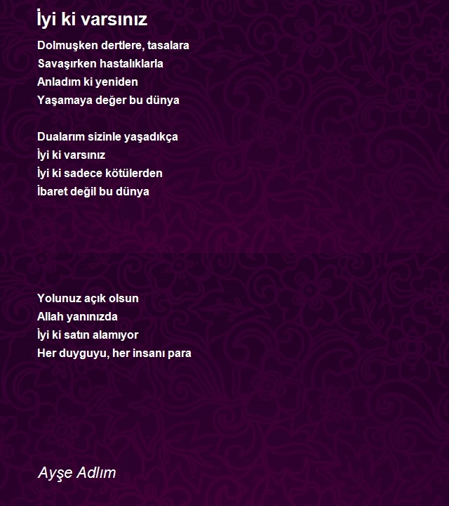 Ayşe Adlım