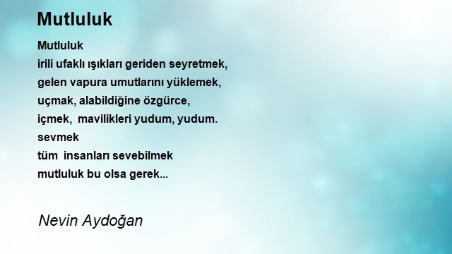 Nevin Aydoğan