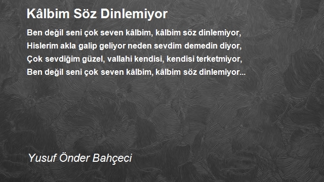 Yusuf Önder Bahçeci