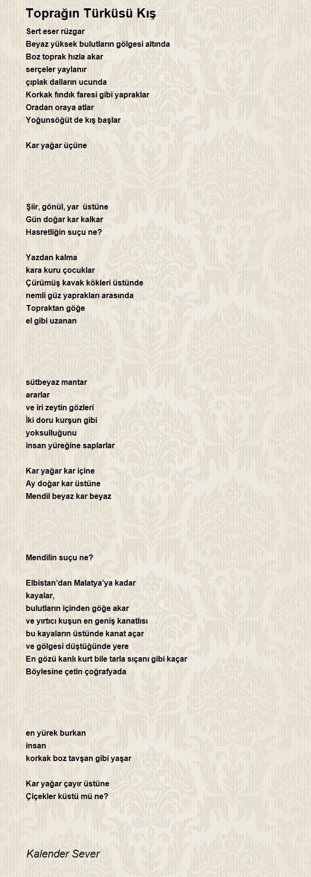 Kalender Sever