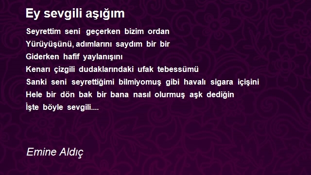 Emine Aldıç