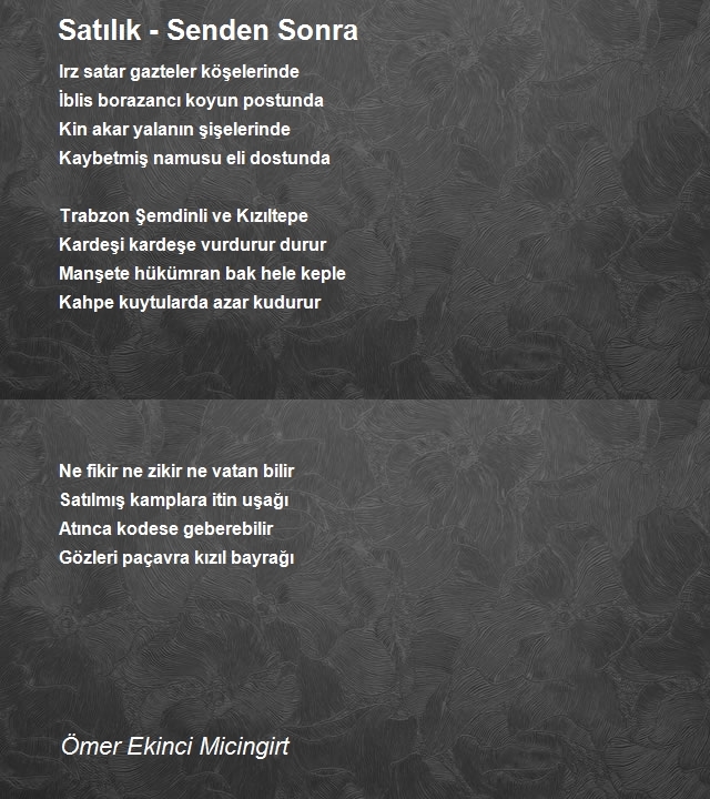 Ömer Ekinci Micingirt