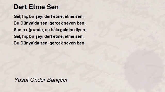 Yusuf Önder Bahçeci