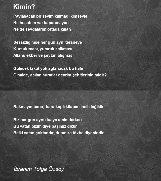 İbrahim Tolga Özsoy