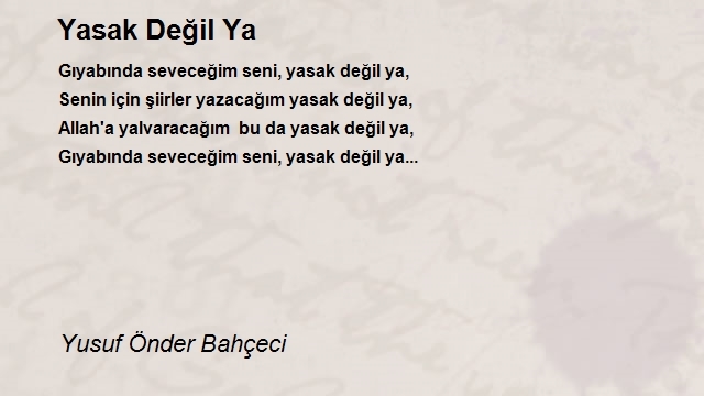 Yusuf Önder Bahçeci