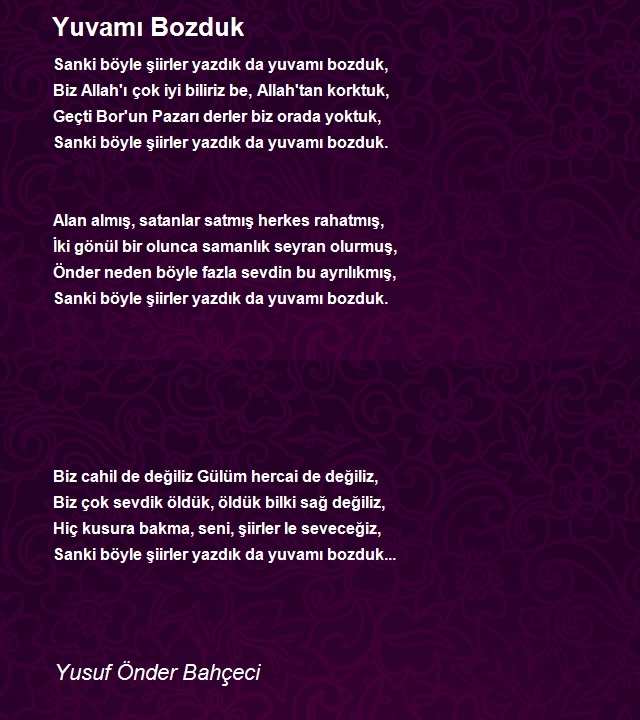 Yusuf Önder Bahçeci