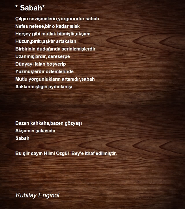 Kubilay Enginol