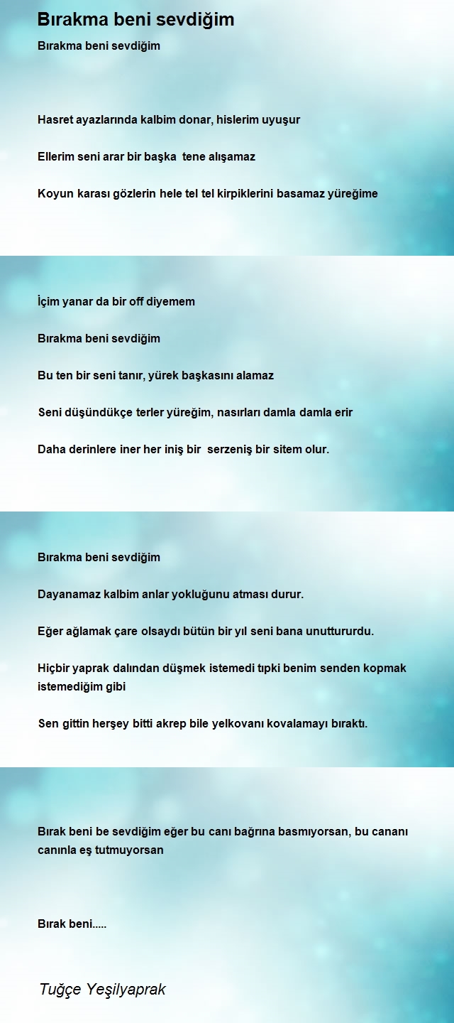 Tuğçe Yeşilyaprak