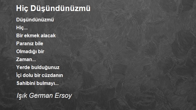 Işık German Ersoy