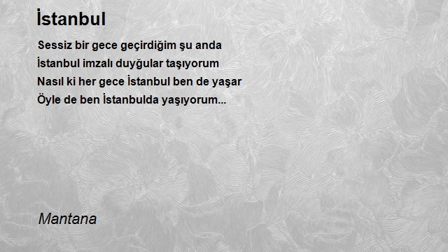 Şair Mantana