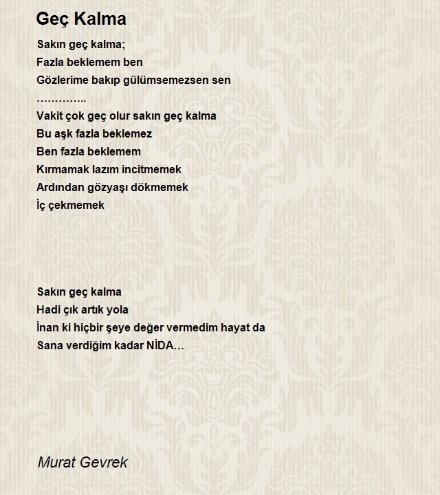 Murat Gevrek