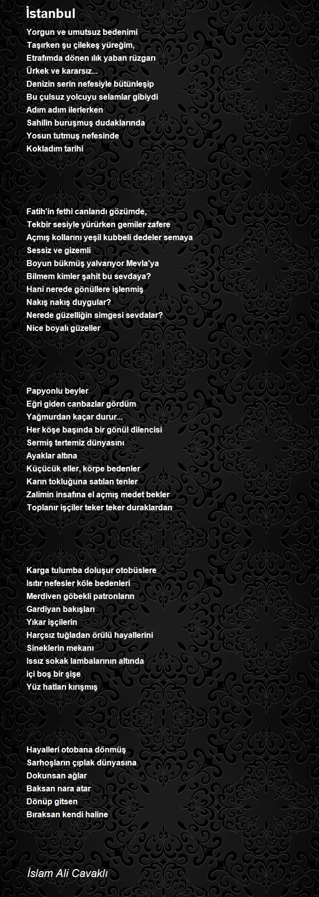 İslam Ali Cavaklı