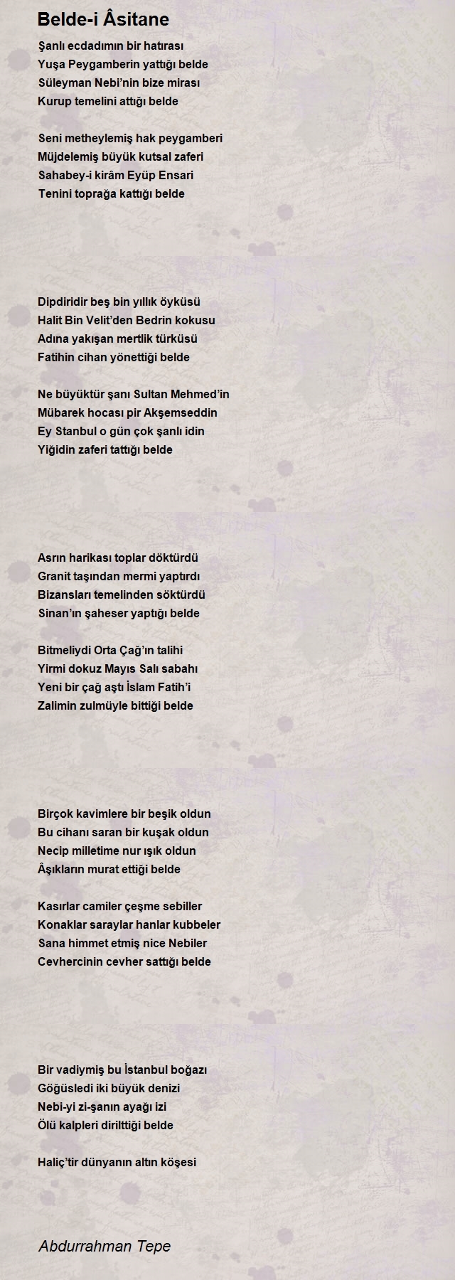 Abdurrahman Tepe