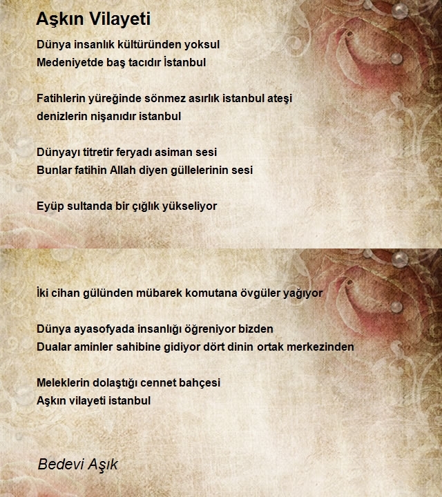 Bedevi Aşık