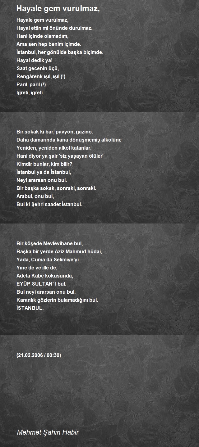 Mehmet Şahin Habir
