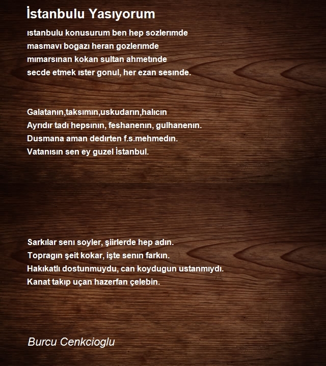 Burcu Cenkcioglu