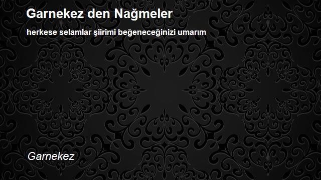 Şair Garnekez