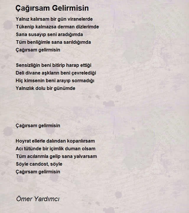 Ömer Yardımcı
