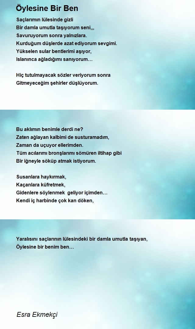 Esra Ekmekçi