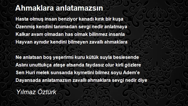 Yılmaz Öztürk