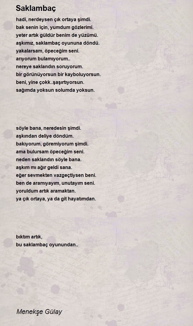 Menekşe Gülay