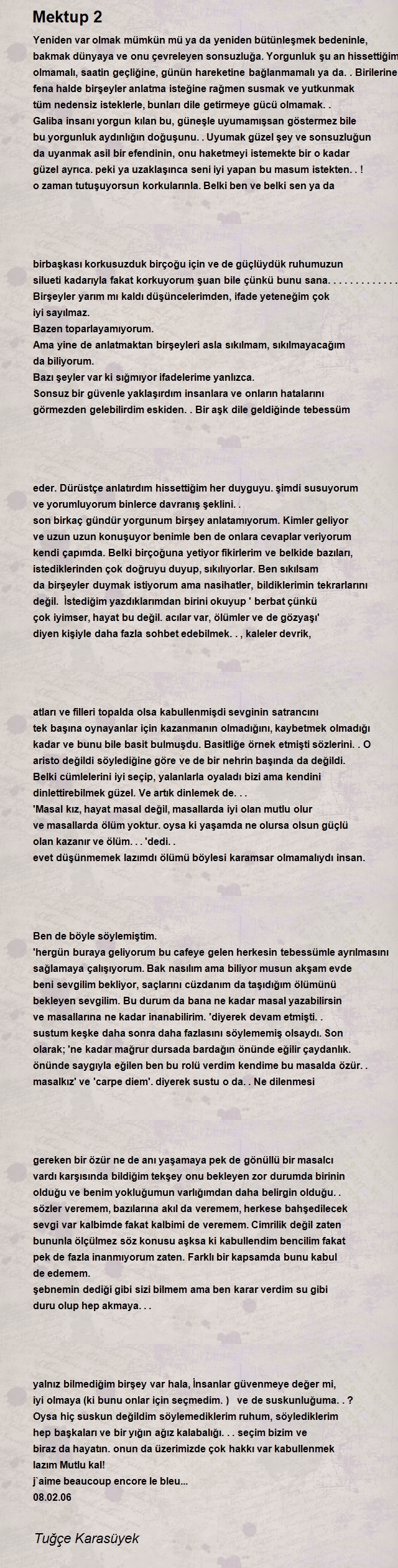 Tuğçe Karasüyek