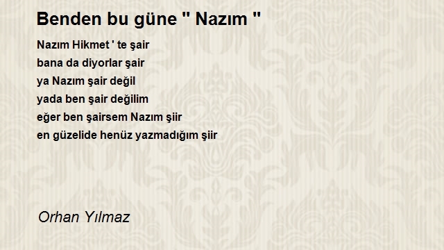 Orhan Yılmaz