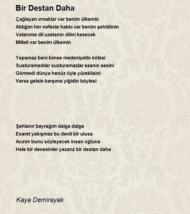 Kaya Demirayak