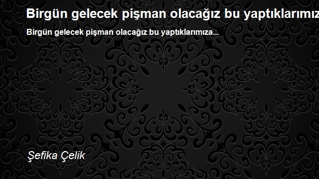 Şefika Çelik