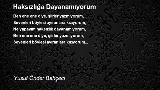 Yusuf Önder Bahçeci