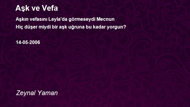 Zeynal Yaman