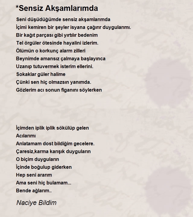 Naciye Bildim