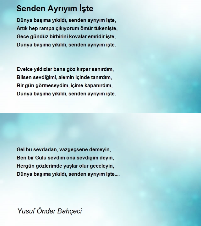 Yusuf Önder Bahçeci