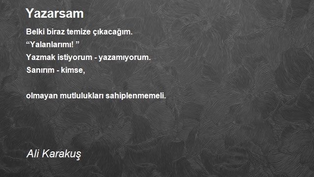Ali Karakuş