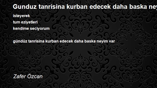 Zafer Özcan