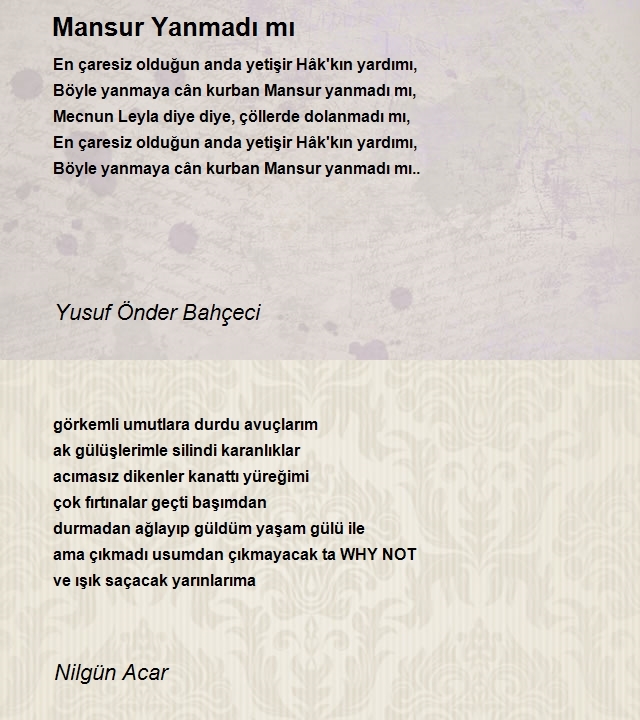 Yusuf Önder Bahçeci
