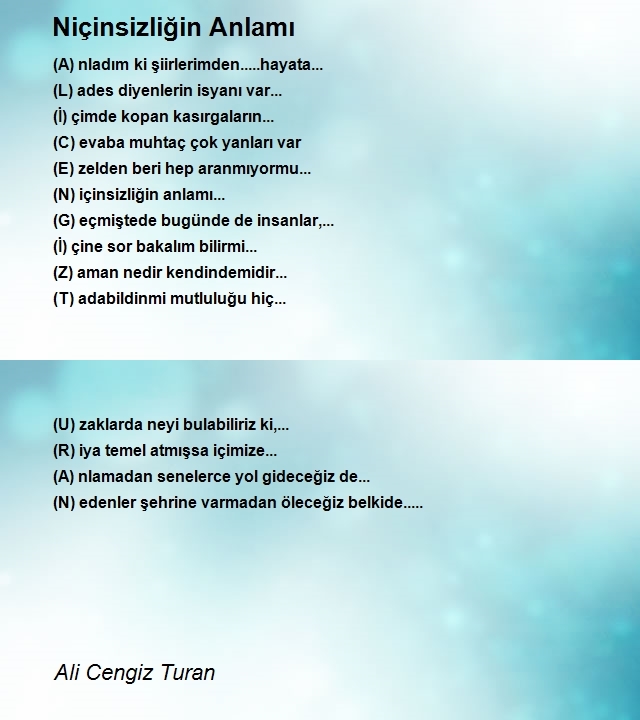 Ali Cengiz Turan