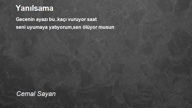 Cemal Sayan