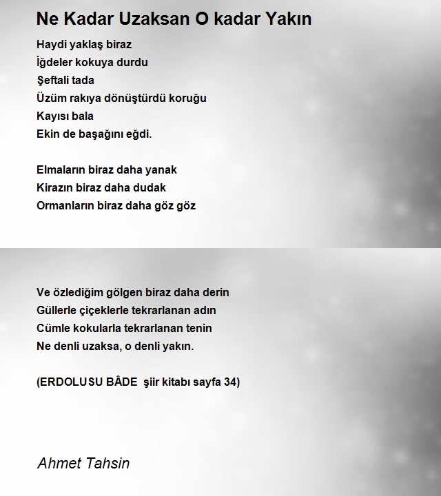 Ahmet Tahsin