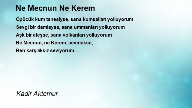 Kadir Aktemur