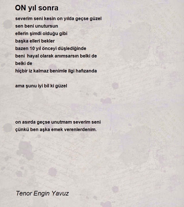 Tenor Engin Yavuz