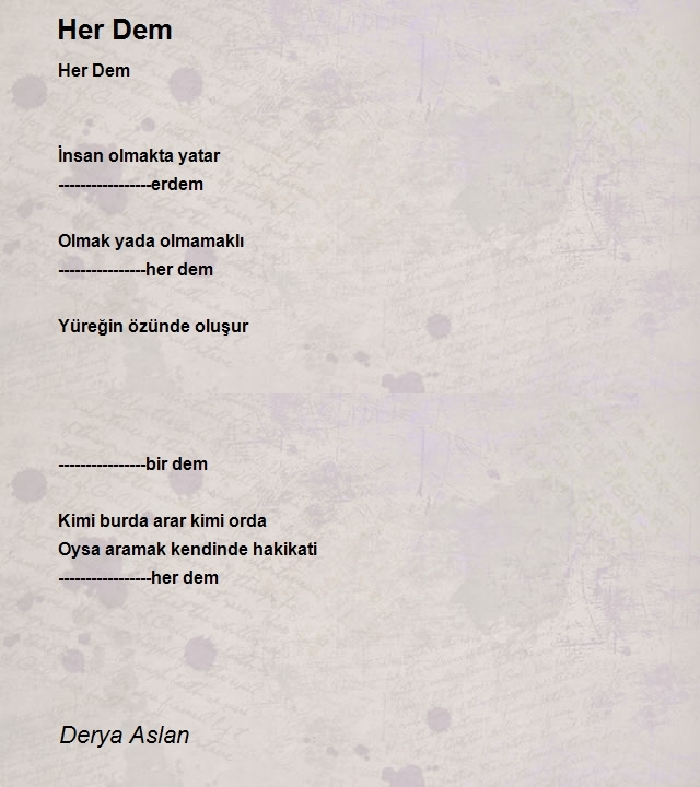 Derya Aslan