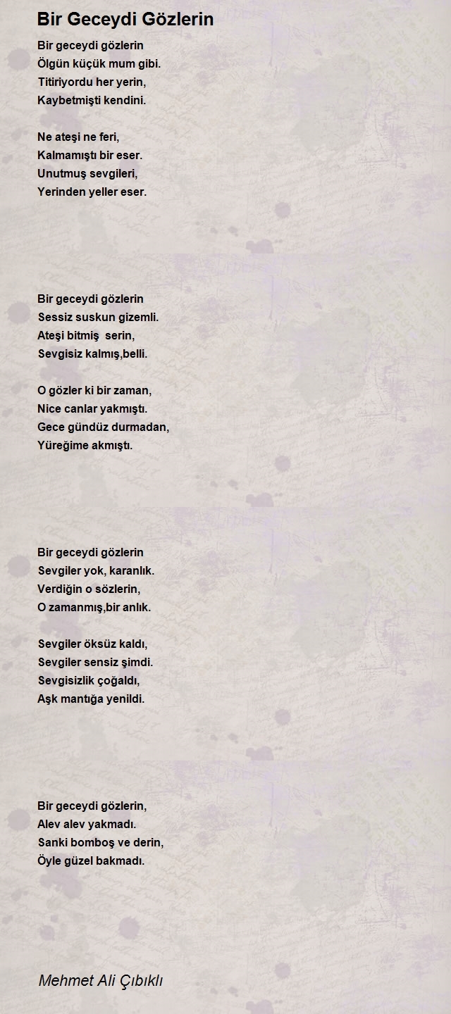 Mehmet Ali Çıbıklı