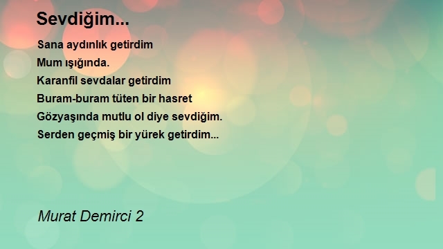 Murat Demirci 2