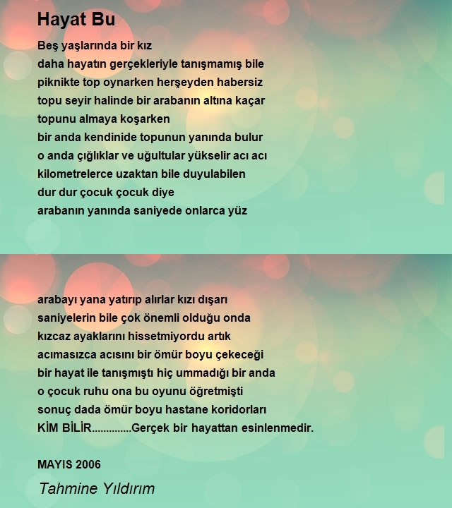 Tahmine Yıldırım