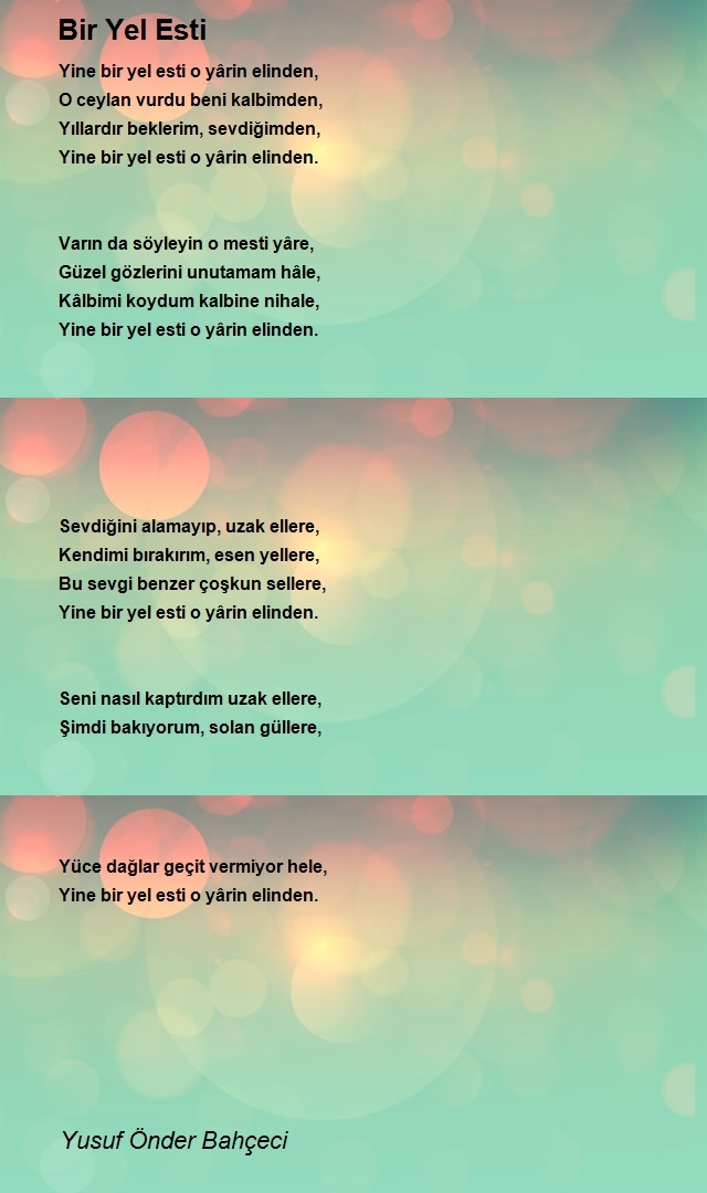 Yusuf Önder Bahçeci